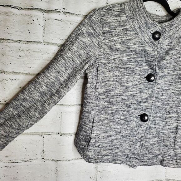 Cabi Hourglass Jacket Style 596 Hi Lo Gray Large - Picture 8 of 8
